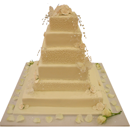 Cornelli Design Asian Wedding Cake