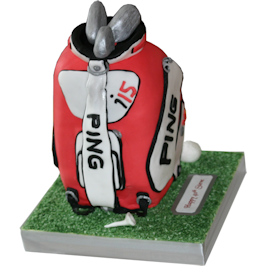 Ping Golf Bag 3D Cakes