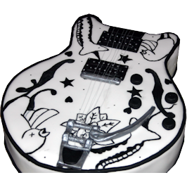 Porl Thompson Guitar 3D Birthday Cake