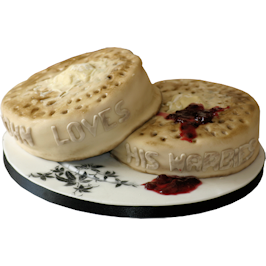 Warburtons Crumpet novelty cake